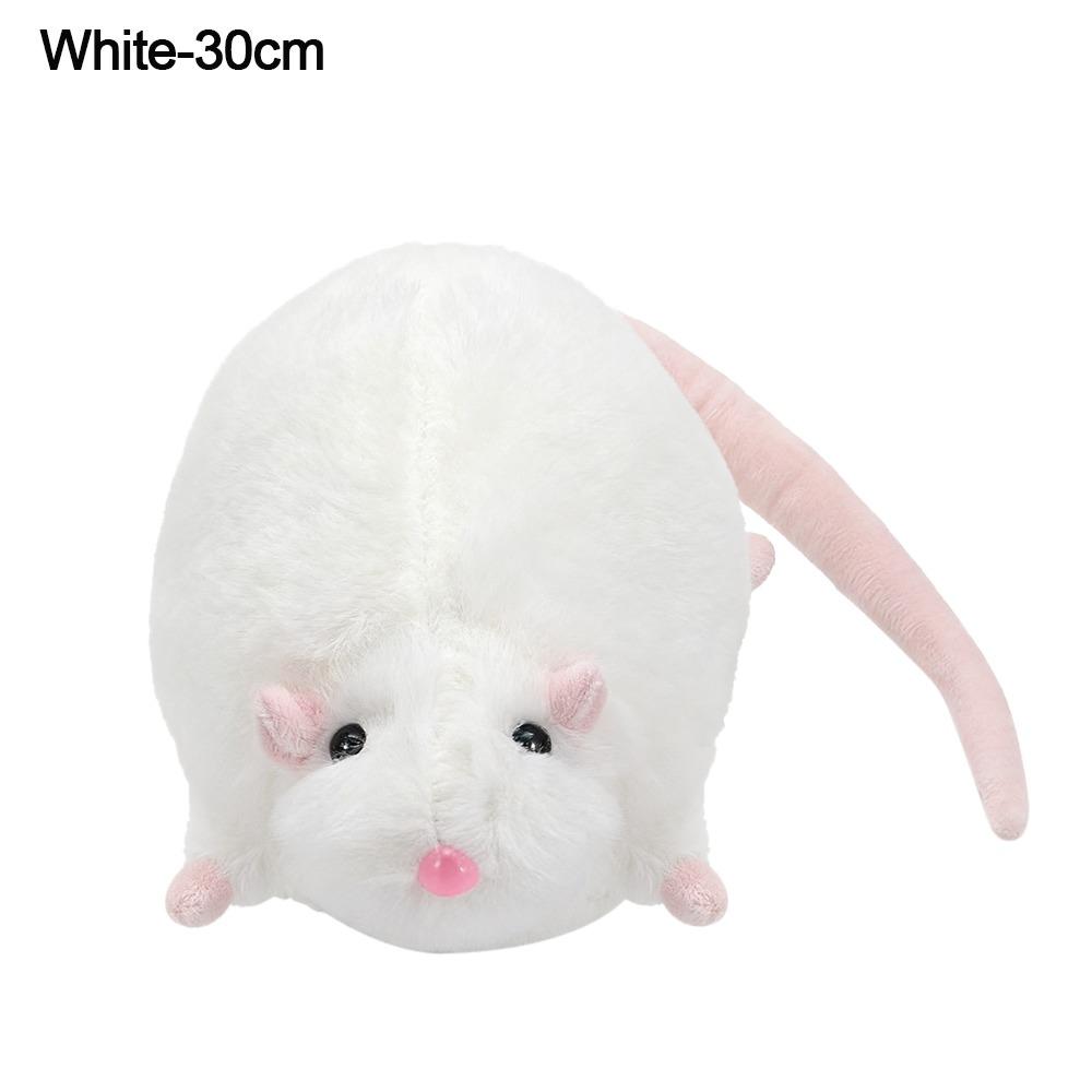 Plush Flower Branch Rat Doll 30/45/90cm Animal Figure Creative Mouse Doll  Kids Gift Birthday