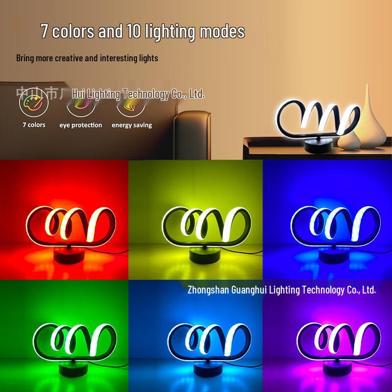 Умная RGB LED игровая и атмосферная настольная лампа OIMG