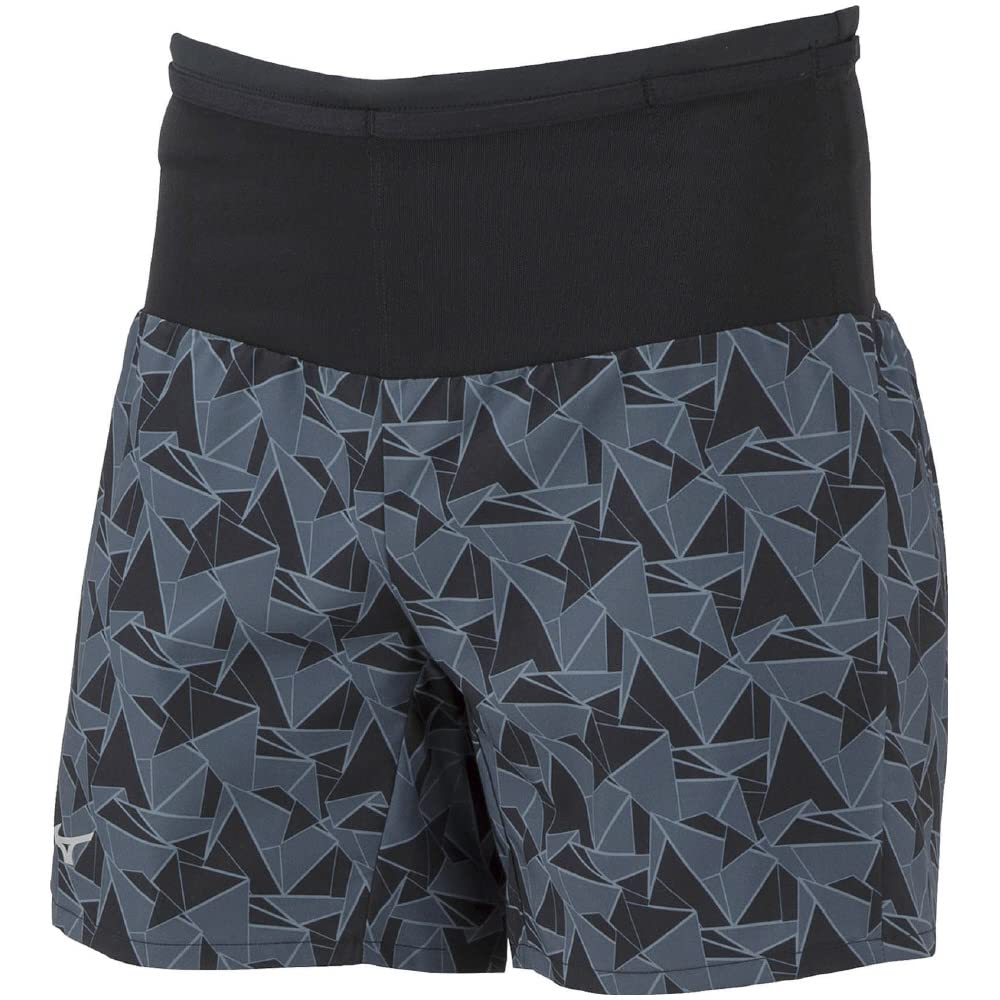 

Mizuno Graphic Shorts with Graphic Size Small Men s Multi-Pocket Design, 360-Degree Pockets, 360-Degree Storage, Pattern/Black (J2MB2020),
