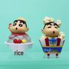 Crayon Shin-chan Blind Box Figures: Snack Time, Dessert, and Cosplay Series - Trendy Toy Ornaments and Gifts.