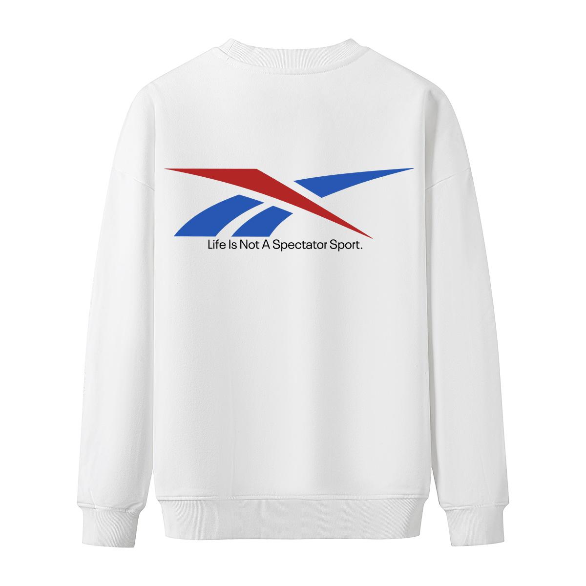 Reebok Sweatshirts Unisex Crew Neck Moderate