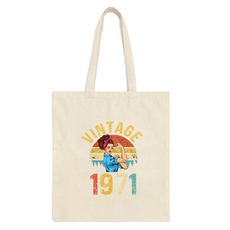 Women's Shoulder Bag Vintage Printed Shopping Bag Casual Fashion Birthday Year Women's Vintage Handbag