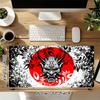 Japanese Demon Xl Gaming Mouse Pad Nonslip Rubber Base Stitched Edge Waterproof Desk Mat For Pc Laptop Gamer Office Computer Accessories C929100