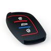 3 Buttons Silicone Car Key Cover Protector Rubber Case for MG ZS EV MG6 EZS HS EHS 2019 2020 for Roewe RX5 I6 I5 RX3 RX8 ERX5