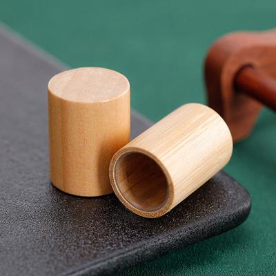 15mm Nakrętka do butelki perfum bagnetowa Nakrętka dociskowa do butelki perfum Uniwersalna pokrywka z drewnianą pokrywką pasująca do szklanej butelki Pokrywka z rozpylaczem 15 Otwór