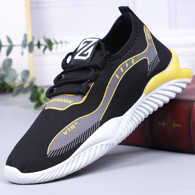 Spring and Autumn Breathable Lightweight Student Sneakers Casual and Comfortable Men's Fashion Running Shoes