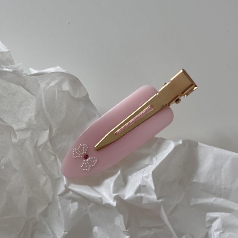 2/3/4/6 stücke Acetat Make-Up Haar Clips Koreanische Mode Gold Weiß Glitter Haar Pin Headwear Mädchen Frauen Haar Zubehör