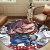Chucky And Tiffany's Wedding Round Rug for Livingroom,Bedroom, Palyroom, Chair Rug, Area rug, Circle Carpet, Large Size Fan Christmas gift
