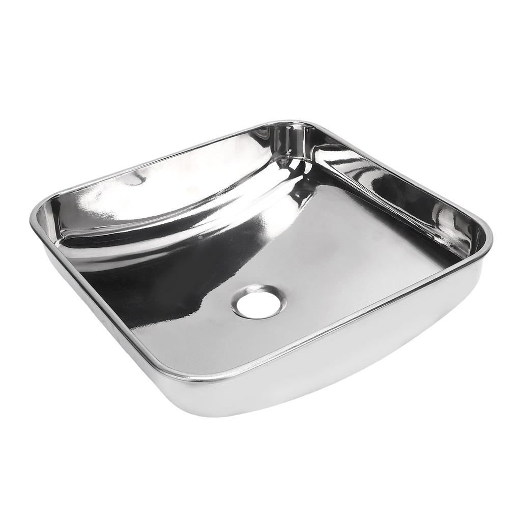 12,28x12,28x3,39 Zoll Küchenspüle 304 Edelstahl 40mm Ablaufanschluss Große Kapazität Bar-Spüle für Wohnmobil Boot Küche Badezimmer