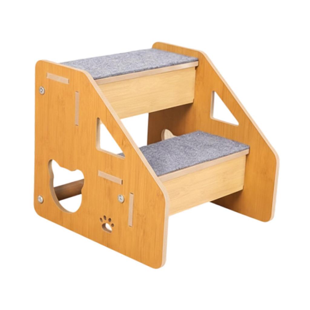 Cat S Dog Ramp Ladder Step with Anti Slip Material Ready to Use for Small Senior Pets Window Sills