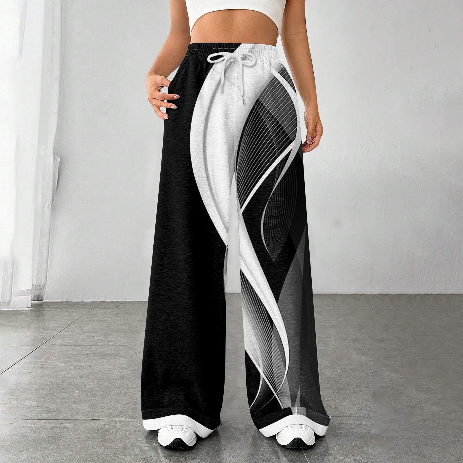 

Женские модные свободные повседневные спортивные брюки с завязками и закрытой талией, повседневные брюки XXL