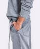 51Peosenteu Piercing V Neck Knit - Gray