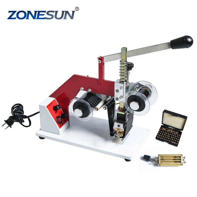 ZONESUN ZY-RM5-E Color Ribbon Hot Stamping