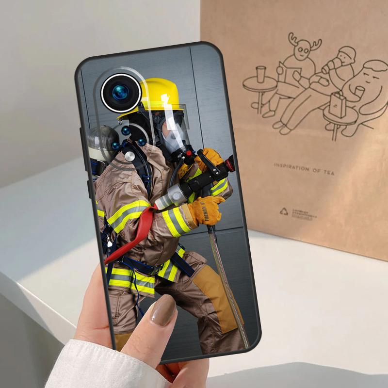 Firefighter Heroes Fireman For Honor Magic 8 Pro 5 6 7 Lite Case For Honor Win RT 200 400 50 70 90 X8b X9a X9b X9c X9d