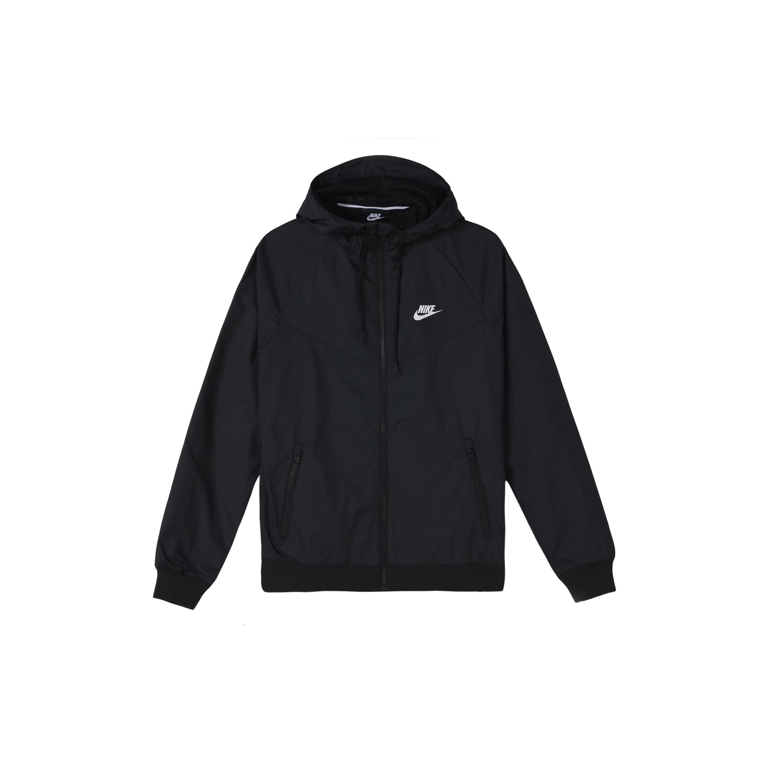 Men s Nike Windrunner Hooded Woven Windbreaker Sports Jacket 727325-010 M