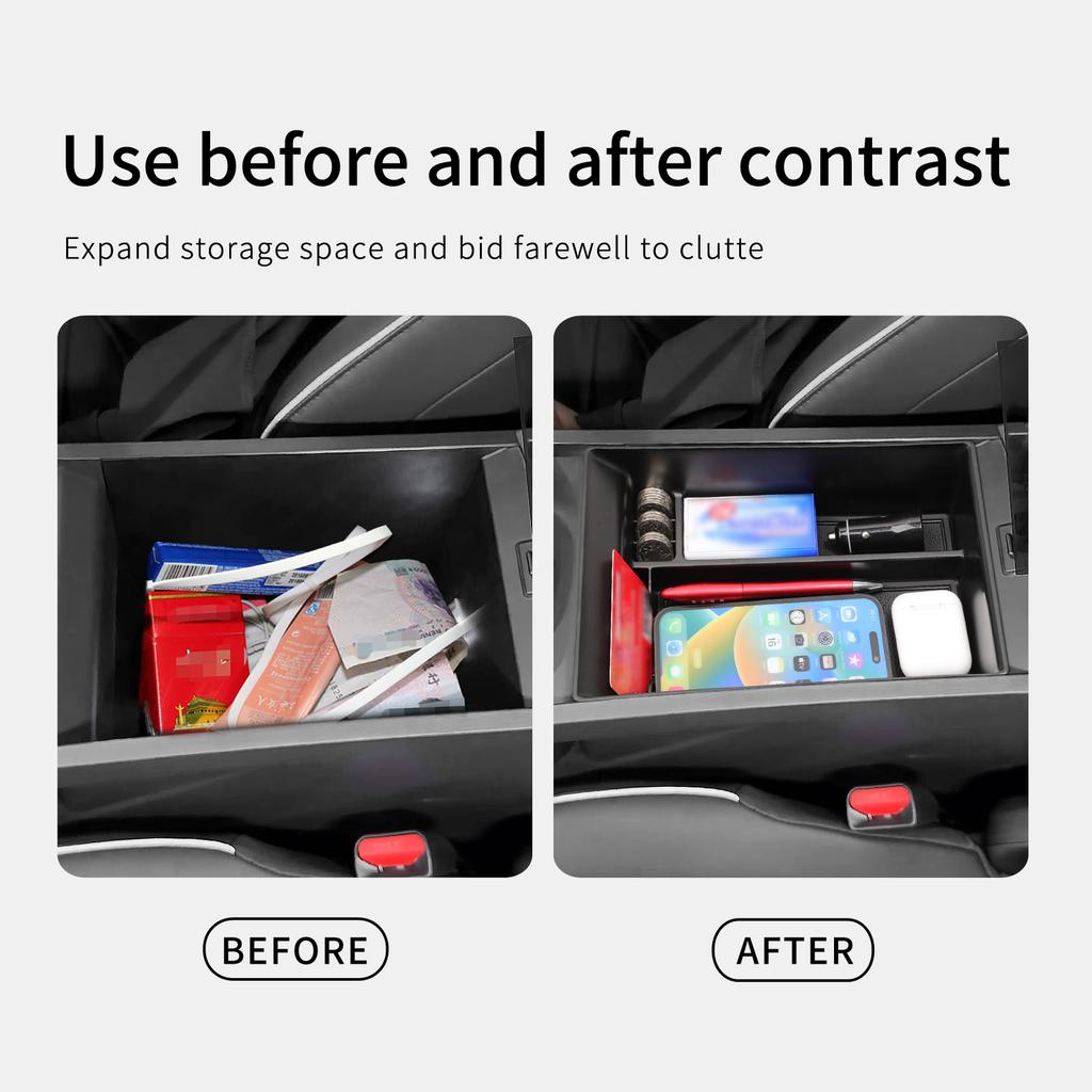 for Chery OMODA C5 EV 2025-2025 Car Armrest Storage Box Organizer Case Auto Interior Accessories Center Console Storage Tray
