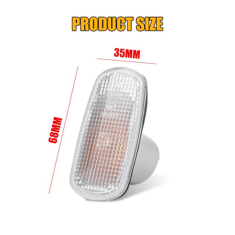 2Pcs 81731-51010 81730-53010 Car Side Marker Fender Lights Turn Signals E13 for Toyota Prado Land Cruiser LC120 LC200 RAV4 Lexus