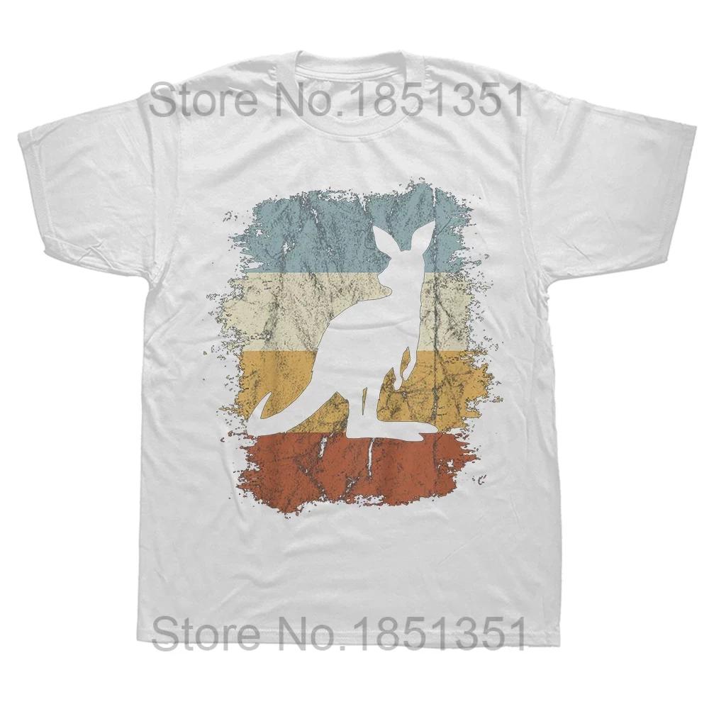 Australia Day Funny Australian Kangaroo Vintage T Shirts Cotton Streetwear Short Sleeve Birthday Gifts Tshirt Mens Clothing