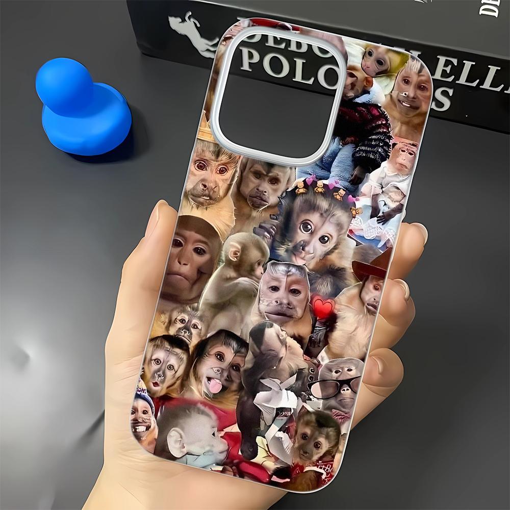 Monkeys Are Funny Phone Case For IPhone 17 16 15 14 Plus 13 12 11 Pro MAX 17 Air Screen Protector Casing Shockproof Phone Cover
