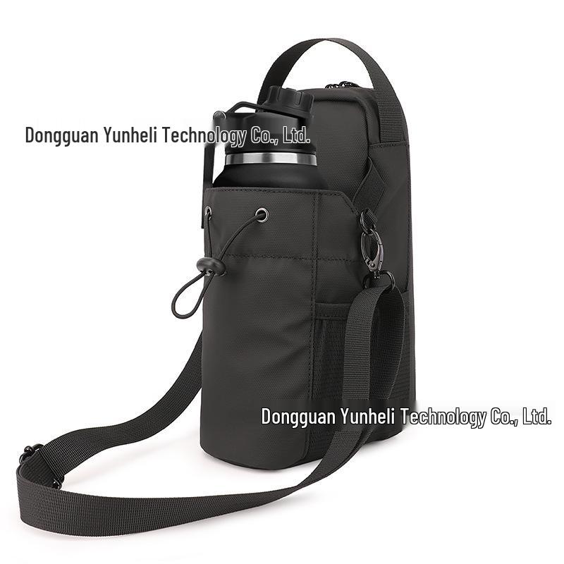 Multifunctional Magnetic Water Bottle Crossbody Bag with Phone and Key Storage