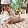 Summer popular women's diamond-encrusted bag chain shoulder messenger bag dinner clutch bag