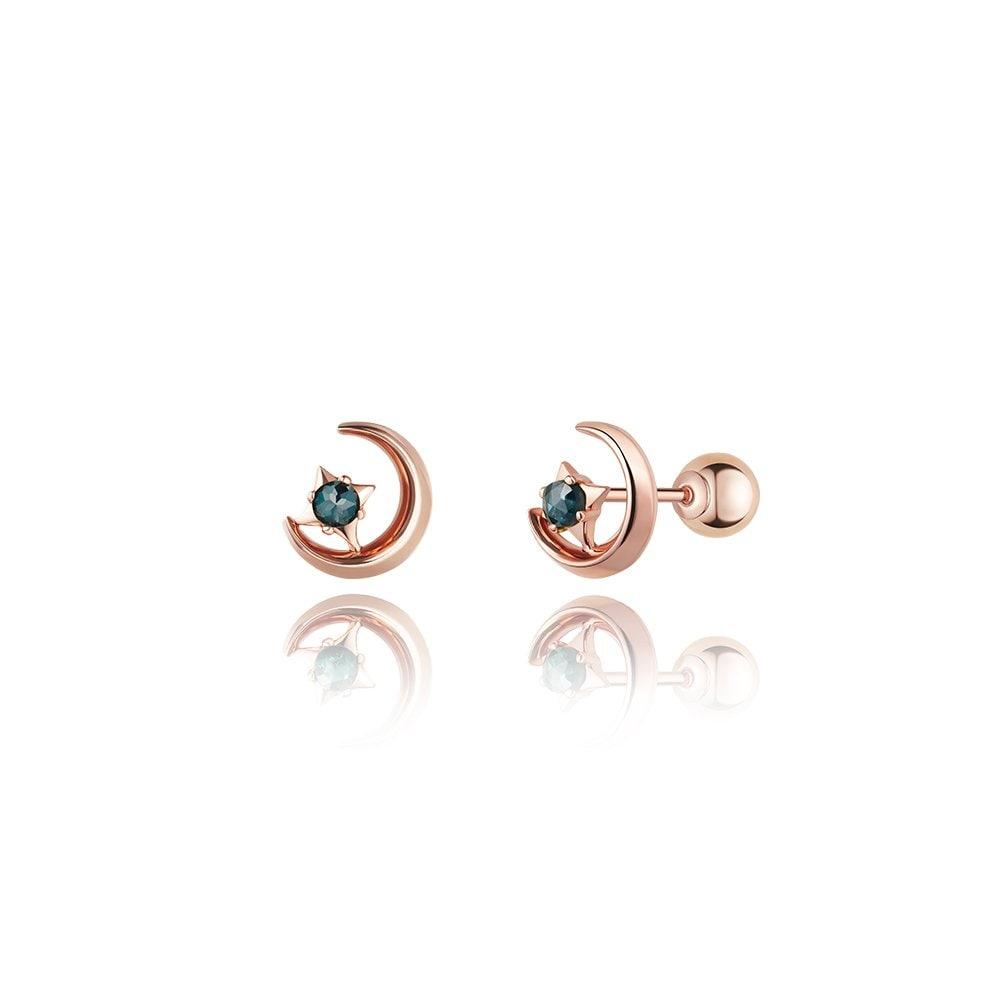 Dal 14K Diamond Piercing M0786D (Single)