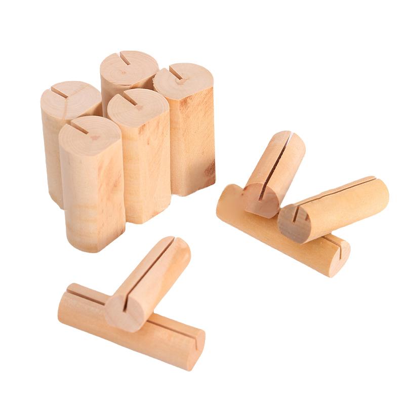 Business Card Holder Organizer Office Desk Display Stand Memo Counter Accessories Tabletop Shelf Home Wooden Card Holder Storage