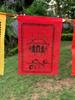 Himalayan Cloth Flags, Hindu Prayer Flags, Char Dham Flags, 13X9cm flag, 10 flags total, 1.1m length, Yoga, Temple, Meditation, Prayer