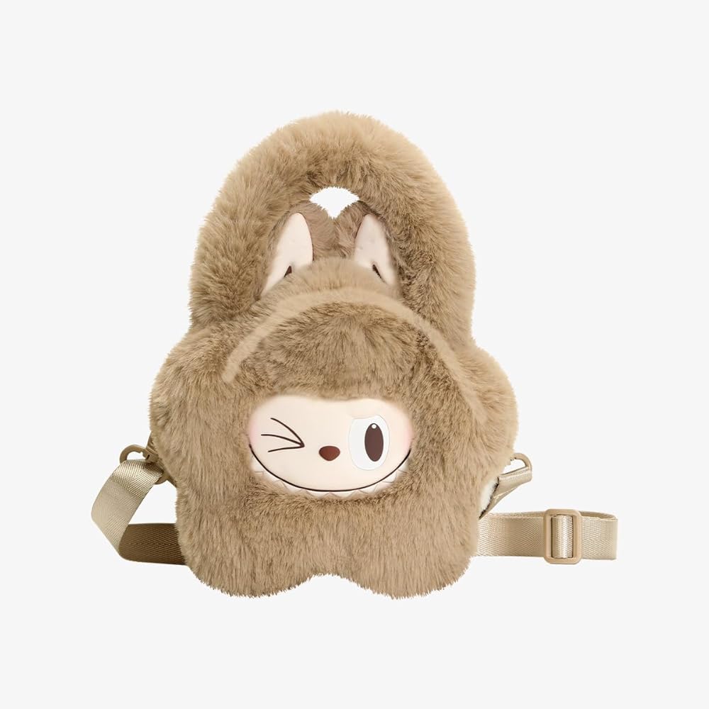 

Pop Mart The Monsters Classic Plush Flower Bag Brown