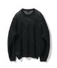 Kodeu Weave Scallop Knit_Bk