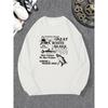 Men'S Great White Shark Graphic Crewneck Sweatshirt.