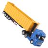 1:50 Scale Diecast Model Truck Toy Static Model Car Dump Truck for Kids Children Boys Gifts Yellow