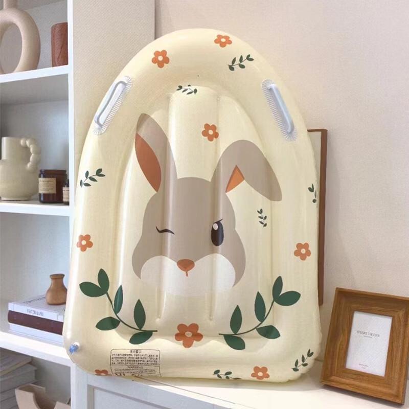 Kids Inflatable Swim Kickboard - Retro Forest Rabbit