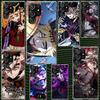 Demon Slayer Douma Case for Samsung Galaxy S25 S24 S23 S22 Ultra Soft Phone Cover S25 Edge S21 Plus S20 FE S10 + Black Cover