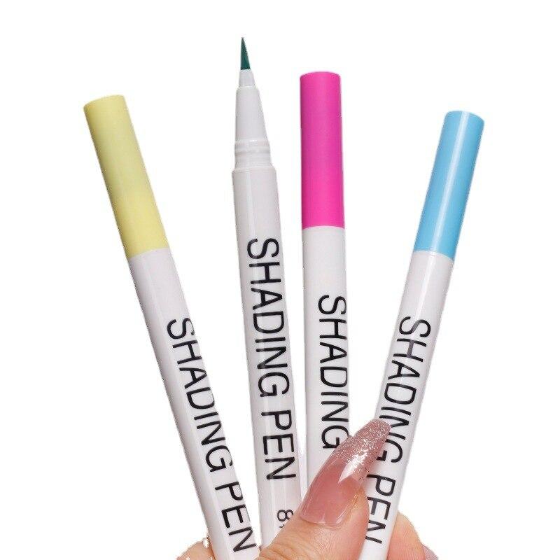 Nail Art Pen Blooming UV Gel Nail Smudge Ink Drawing Pen Marbling Manicure Abstract Painting Brush Nail DIY Tool