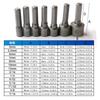 Precise Engineered Hexagonal Handle Socket Extension Rod Pneumatic Screwdriver Suitable for Tool Repairs DIYer Projects