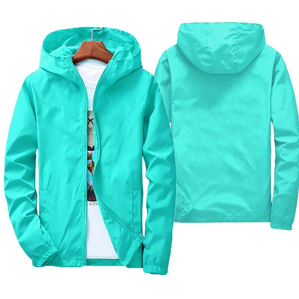 Men's Plus Size Loose Fit Casual Hooded Jacket