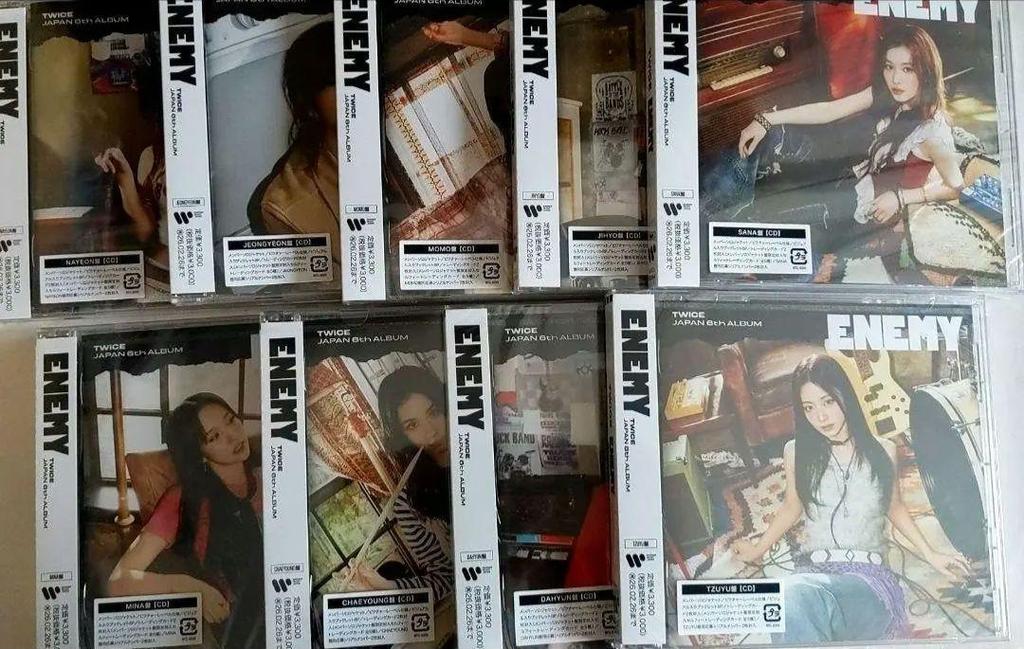 [USED] TWICE ~ Opened Solo Album Complete Set