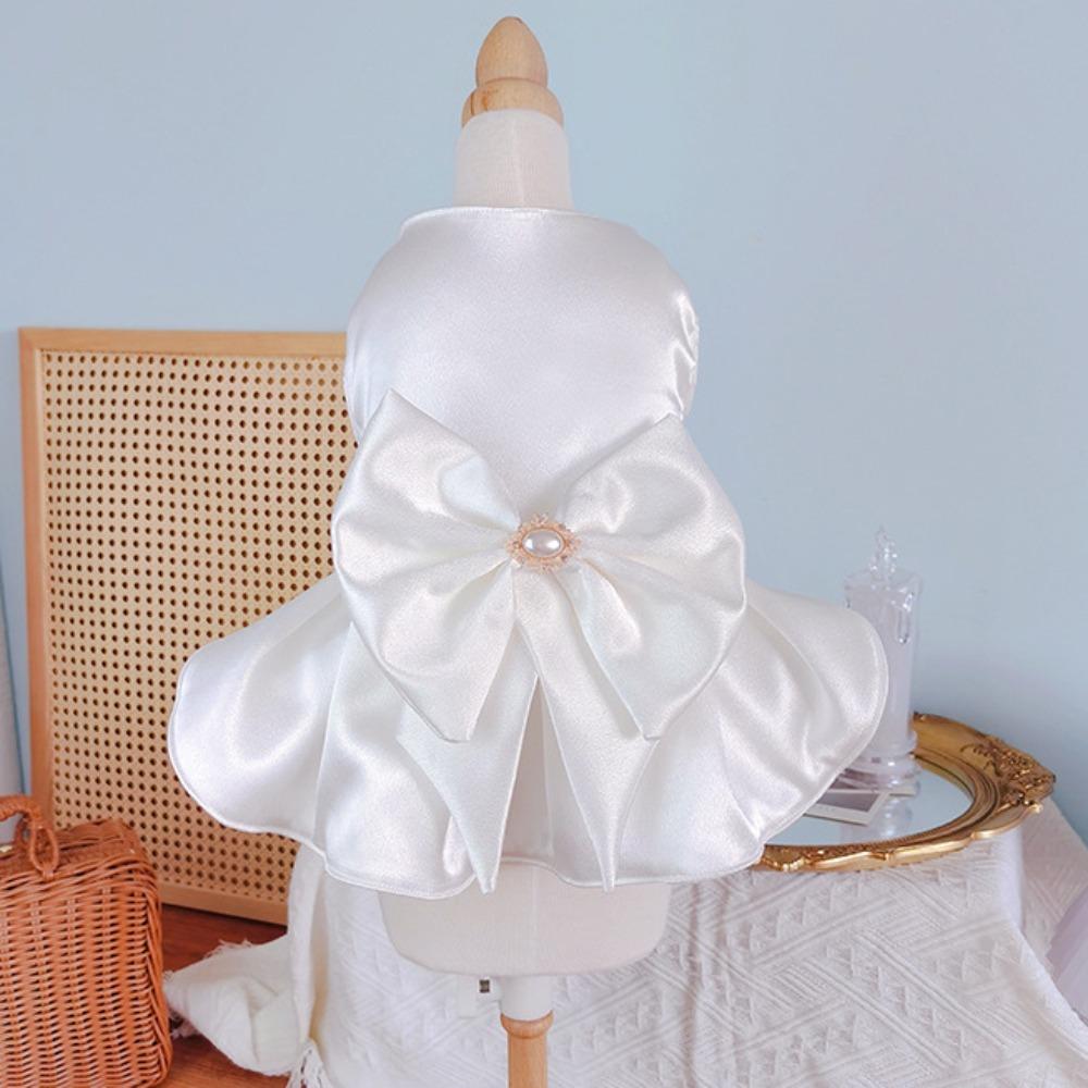 Fashion Pet Clothes Cute Cat Princess Skirt Comfortable Dog Wedding Dress  Spring Summer Autumn