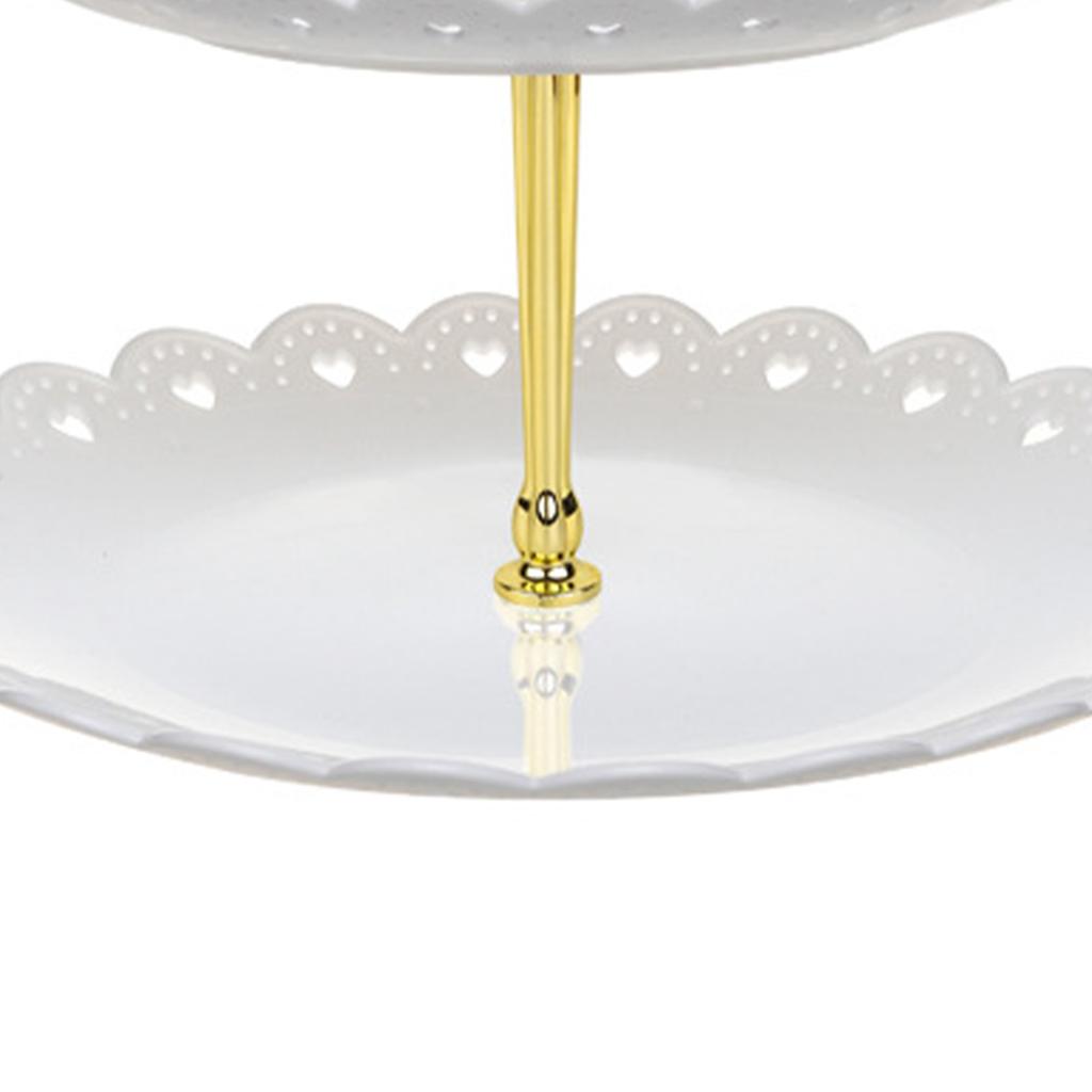 3-stöckiger Cupcake-Ständer Etagere 13,8 Zoll Höhe Platzsparend Leichtgewichtige Dessert-Turm Präsentationsständer für