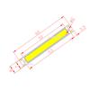 Hot Sale 3V 3.7V Dc 60Mm 8Mm Led Cob Strip 3W Warm Cold White Blue Red Cob Led Light Source For Diy Bicycle Work Lamp