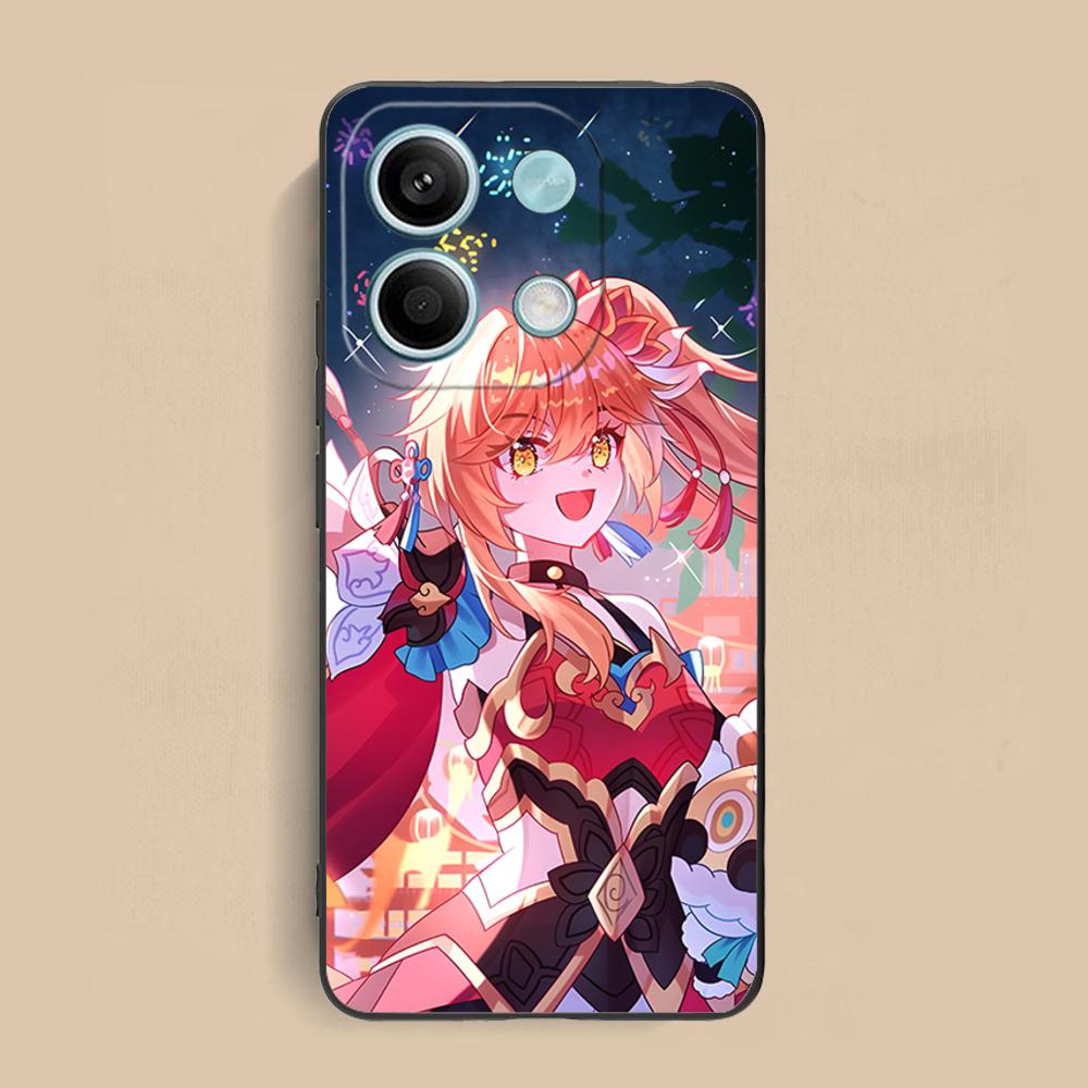 HSR Guinaifen Matte TPU Mobile Phone Case for Xiaomi Redmi 15 14 13 12 A5 3 2 1 C Plus 4G 5G Colorful Printing Cover