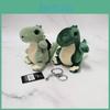 Sweet Green Dinosaur Plush Keychain Adorable Soft Stuffed Toy For Ages All
