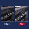 Car Accessories Inner Window Lift Door Lock Switch Control Panel Cover Trim Compatible with Lexus NX 250 350 350h 450h+ 2025 2024 2023 2022 (Carbon