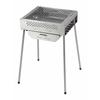 CAPTAIN STAG Barbecue Stove Grill Bonfire Pizza Oven Smoke 7-in-1 7-Way Multi-Fire Grill Stainless Steel Storage Bag Included UG-69