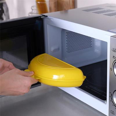 A27F-Multifunktionale Mikrowellen-Eierkocher-Schale Omelett-Maker-Pfanne Frühstücks-Kochform Heimküchen-Gadgets & -Werkzeuge