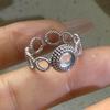 Xiaomi 925 Sterling Silver Rings for Women Couple Minimalist Handmade Simple Sparckling Zircon Ring Fine Jewelry Gift Prevent Allergy