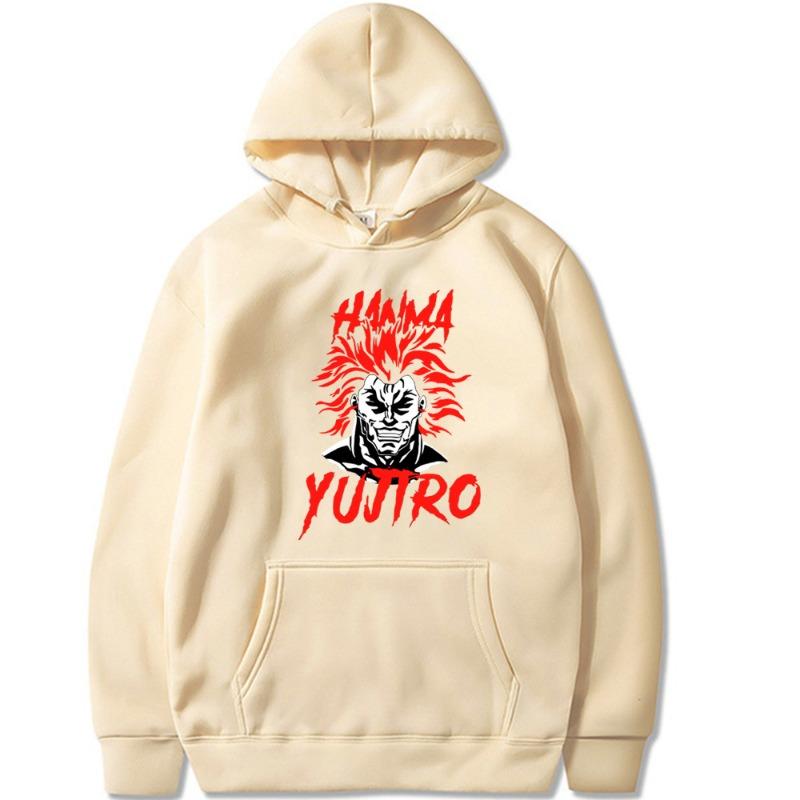 Japanese Animation The Grappler Hanma Baki  Hoodies Men Long Sleeve Sweatshirts Women Harajuku Streetwear Sudaderas