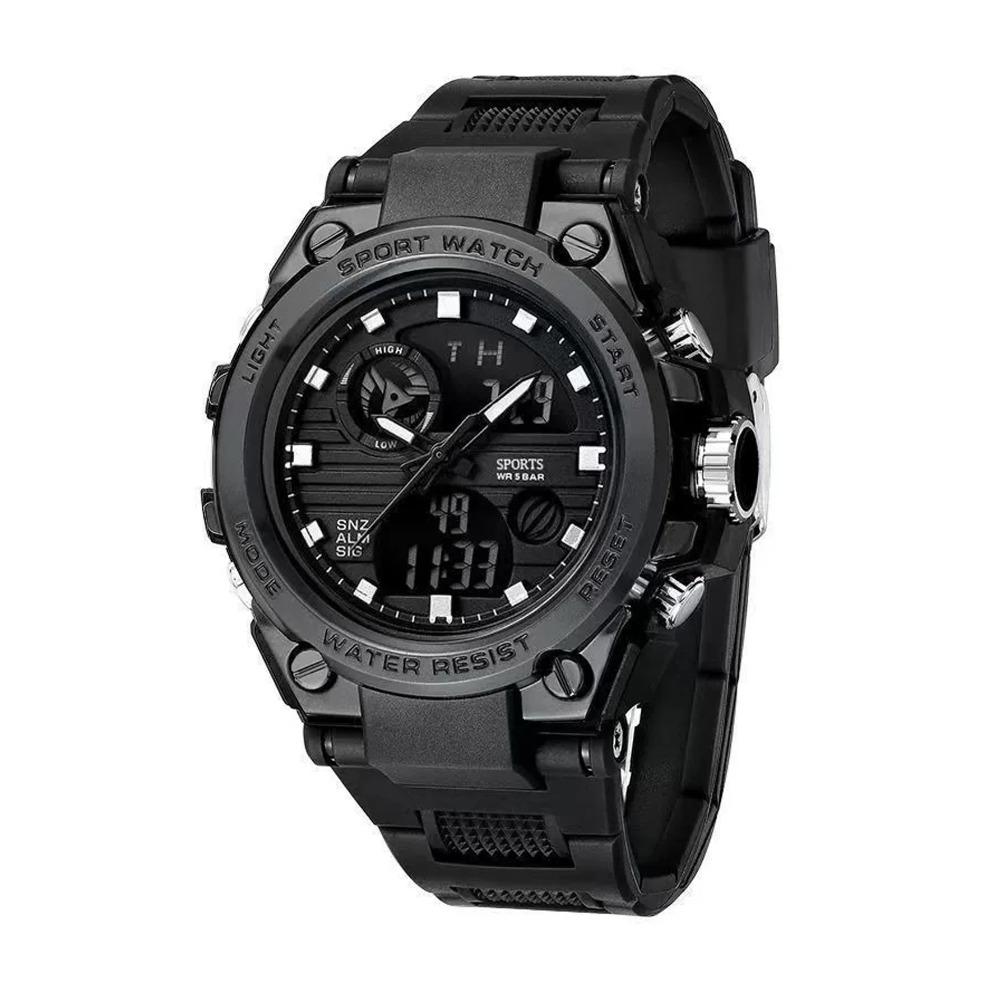 Neues Retro-Modedesign minimalistischer cooler Sportstil Herrenarmbanduhr elektronisch