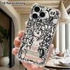 Phone Case: 2D Flat Suitable for iPhone 18 17 16 15 14 13 Pro, Transparent with Corner Protection, Gentle and Soothing, Christmas and Halloween Gift